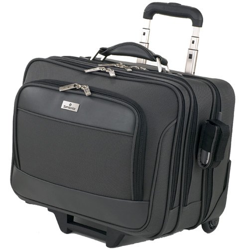 Samsonite Business Cases Carry On Rolling Laptop Bag Grey