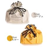 デリカタス　コーティング巾着　イエロー