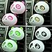 Sedeta® 2Pcs Decor Air Freshener Blink Lovely Mini Panda Perfume Fragrance Fragrant Flavour Diffuser For Auto Car Dashboard Vehicle Colorful 4 Color New