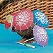 Box of 144 Cocktail Drink Hawaiian Paper Parasol Umbrella Picks