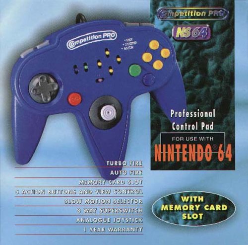 Childrens Toyshop  Video Games : Pro Control Pad - Blue