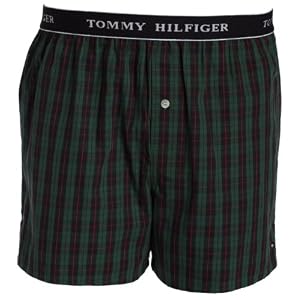 Tommy Hilfiger Mens Christmas Tartan Boxer