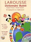 Dictionnaire Illustr� : Espagnol/fran�ais, fran�ais/espagnol, CE2-CM1-CM2 (CD audio inclus)