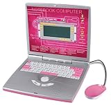 Childrens Educational Toy Laptop Notebook Computer PINK