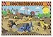 Painless Learning Construction Vehicles Placemat, Large