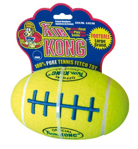 Air Kong Squeaker Football Dog Toy Large