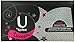 U by Kotex Teen Pads, Fragrance-Free, 16 Count