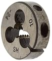 ACSD-0348 03-48 NC Round Adjustable Carbon Steel Threading Die, 13/16