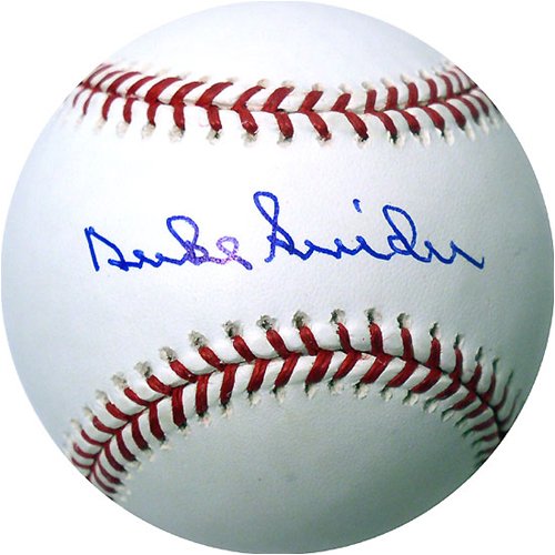 Duke Snider Signed MLB Baseball