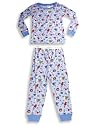 Dream Baby - Toddler Boys 2-Piece Cotton Pajama Set, Lt. Blue, Multi