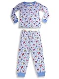 Dream Baby - Toddler Boys 2-Piece Cotton Pajama Set, Lt. Blue, Multi