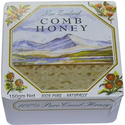 New Zealand Cut Comb Honey 150g