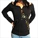 Baby Phat Cashmere Zip Up Longsleeve Black