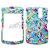 Rainbow Rings Light Phone Protector Cover for RIM BlackBerry 8300 (Curve),  ....