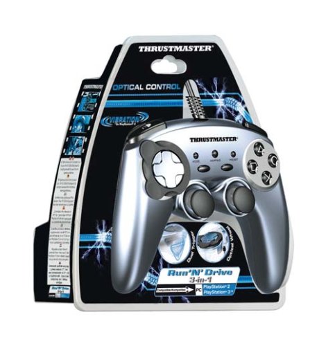 Childrens Toyshop  Video Games : Thrustmaster Run & Drive 3-in-1 Gamepad Blister Pack (PC/PS2/PS3)