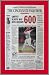 Cincinnati Reds - FP - Ken Griffey Jr 600th Home Run - Wood Mounted Newspaper Print