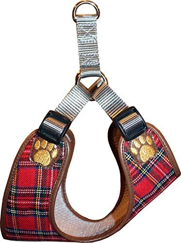 Pretty Paw Designer Step-In Pet Harness Scotland Auburn (Size 1)