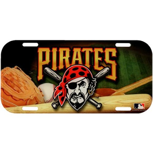 Pittsburgh Pirates - Field High Def License Plate MLB Pro Baseball