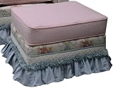 Angel Song Blossoms and Bows Empire Adult Gliding Ottoman