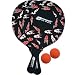 Schildkr�t Fun Sports Neoprene Beachball Set, schwarz-rot 970054