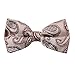 DBD7B.01 Elegant Patterns Microfiber Pre-tied Bow Tie For Interview By Dan Smith