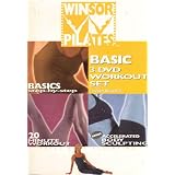 WINSOR PILATES 3 DVD SET (BASICS Step-by-Step Workout 20 MINUTE WORKOUT ACCELERATED BODY SCULPTING WORKOUT)