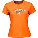 Reebok Miami Dolphins Orange Ladies Property Short Sleeve T-shirt