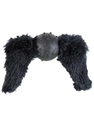 From Amazon.com. Click for details:
 Doggles Mustache with Chops Toy for Dogs, Black Doggles Mustache with Chops Toy for Dogs, Black
