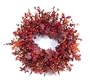 Melrose International  30-Inch Polyfoam and Dry Twig Mixed Berry and Leaf Wreath