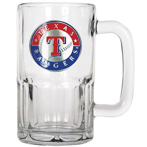 MLB Texas Rangers 20-Ounce Root Beer Style Mug - Primary Logo
