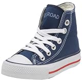 Highroad Kids Cuba navy Leinensneaker, navy