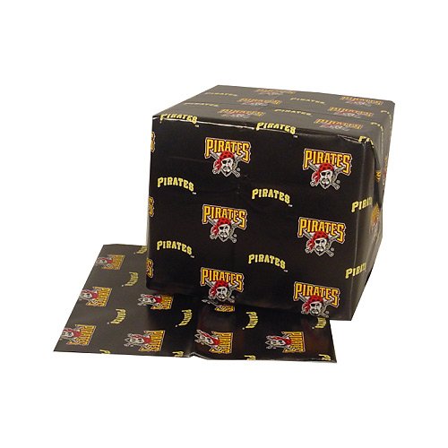 Pittsburgh Pirates Bagged Wrapping Paper
