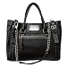 Dolce & Gabbana Miss Easy Way Black Pebbled Leather Tote BB1726-A1864-80999