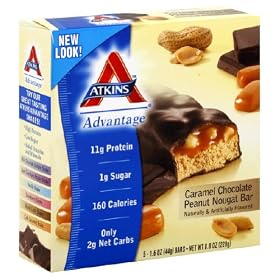 Atkins Nutritional, Bar Crml Chocolate Penut Ngt, 1.5-Ounce (12 Pack)