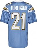 LaDainian Tomlinson Autographed Jersey | Details: San Diego Chargers, Reebok, Authentic, Powder Blue