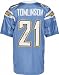 LaDainian Tomlinson Autographed San Diego Chargers Reebok Authentic Powder Blue Jersey