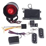 1-Way Car Alarm Security System with Remote Control 