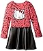 Hello Kitty Girls' Long Sleeve Dress