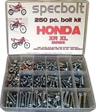 Specbolt Honda XR XL four stroke Bolt Kit Maintenance & Restoration of MX Dirtbike OEM Fasteners
