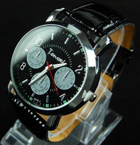 SunShine Day Leather Gentlemen Mens Man Quartz Watch Wristwatch ,Fashion Clock Men Luxury Sports Watches Women Dress Watches