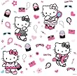 RoomMates RMK1201SCS Hello Kitty Dress Up Peel & Stick Wall Decals