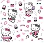 RoomMates RMK1201SCS Hello Kitty Dress Up Peel & Stick Wall Decals