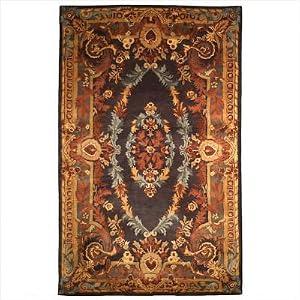 Empire Imperial Black Blue Oriental Rug Size: 8'3 x 11' Rectangle