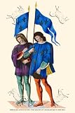 Art Poster, Heralds Announcing Death of Charles 6th - 18.75 x 27.5