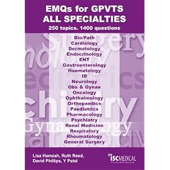 EMQs for GPVTS: 250 Topics -  1400 Questions.