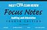 Wiley CPA Examination Review Focus Notes: Auditing and Attestation