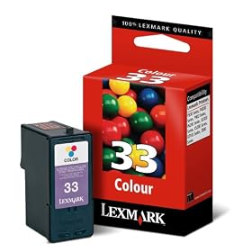 Lexmark 18C0033 colour ink cartridge 33