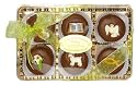 Easter Bible Themed Belgian Chocolate Covered Cream filled Chocolate Sandwich Cookies- Milk Chocolate 6pc
