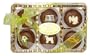 Easter Bible Themed Belgian Chocolate Covered Cream filled Chocolate Sandwich Cookies - Dark Chocolate 6pc