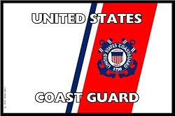 Coast Guard Small House Flag